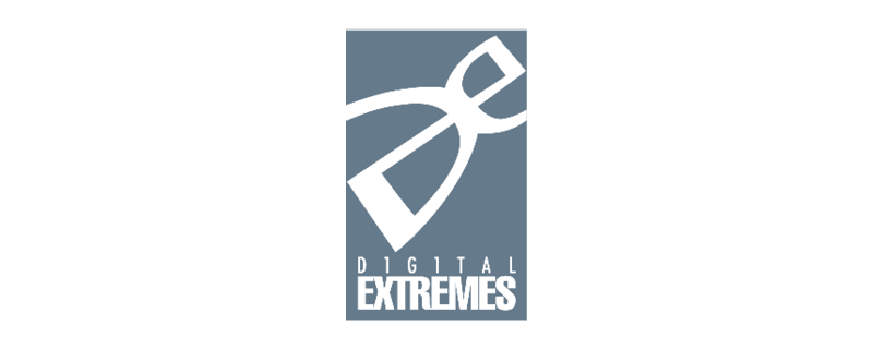 Digital Extremes Logo Grey
